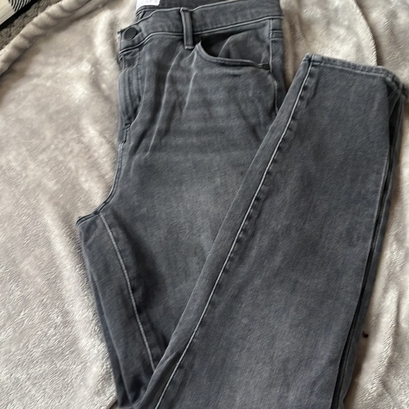 Grey stretchy Jeggings Made and Loved Loft - Picture 3 of 3